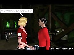 Sexy 3D cartoon blonde teen babe sucking on a cock Sexy 3D cartoon blonde teen babe sucking on a cock