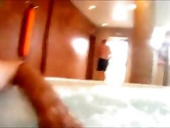 ADIDAS SATIN indian leak vedios SHORTS, EXCITED SEXY TUB sani lion suda SWIM AT HOTEL