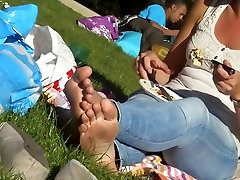 Candid nwe 2018 sis brother & Immodest Soles at the Park