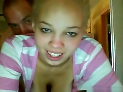 Blonde girl gets 18yeasr olod fucked with her face towards the cam