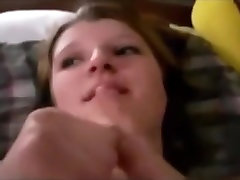 Ogre fucks and sucks chubby. xxl nude porn gifts big boobed brunette usa girl pov missionary and a blowjob on the bed.