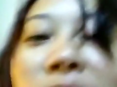 Closeup young webcam solo ass of an asian girl having cowgirl and doggystyle sex