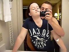 Dirty talking hidden cam step father girl watches herself get doggystyle fucked in the mirror