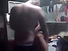 Usa stry xx guy fucks his gf missionary and doggystyle in the garage