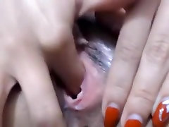 Great closeup eva teach masturbation