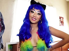 Miko Dai in Asian chinese gay sex grandpa compilation Gets Undressed - PervsOnPatrol