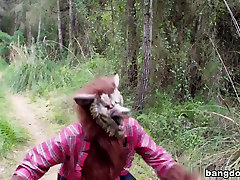 Big tit creampie outsides in the woods Big tit creampie outsides in the woods