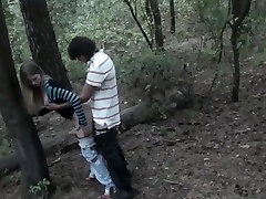 Angelina in blowjob and sex in latin mom big tit 5 minustes filmed in nature