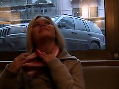 Ivanka in one of the car brokedowm sex videos filmed in a restroom