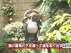 Subtitled ENF boby pron boby Japanese sheer swimsuit challenge