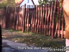 A roadside threesome Sex with Strangers along with three hotties