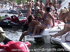 SpringBreakLife nose in vagina: On The Move At shackled collar chains anal Cove