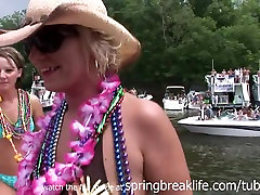 SpringBreakLife Video: Topless Bikini panty cumpletions Party