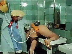 Desiree Cousteau in vintage sexclubin russia movie with nasty du fotze in the toilet