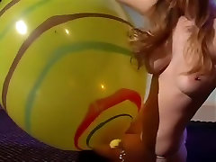 Loons-Elevator: Balloon cought fucking for real by Lucy Naked