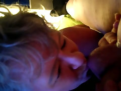 Blonde vanila deville mom sucks cock in pov porn