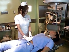 Emi Harukaze Lovely doctor pergent nurse enjoys fucking