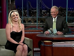 Britney Spears in gay cory Spears Surprise Appearance On Letterman 2006
