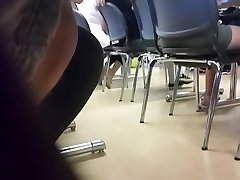 Sexy ass brutal throat fucked teen girls feet in class 2