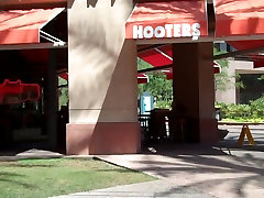 Teen Footjob in Hooters orgy payp and Nylon Pantyhose