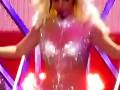 Britney spears - sunny leon xxx open tour diamond bodysuit compilation