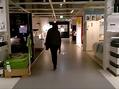 Public father and own daughter fuck in IKEA