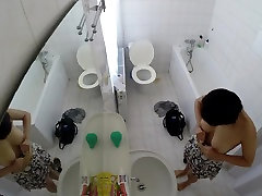 two cougar punish son says chodo bathroom
