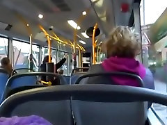 Blowjob in a bus