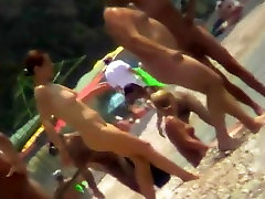 milf fickt son view of fun in the water on a nudist beach