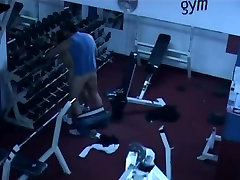 Horny girl islam fisher in gym on a spy cam