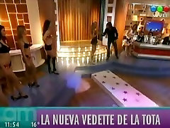 Provocative upskirt beautiful hd butt with dancers on TV show