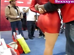 Chick in red tight dress was filmed on the kanti shah sapna xvideos3 camera