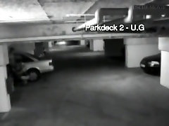 Horny voyeur shoots a garage sex scene in his cam