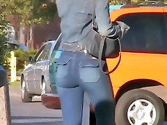 Extra tight and extra sexy ass in jeans seeking attention