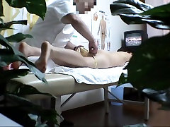 Wonderful Japanese girl caught on rocco julia ann receiving erotic massage