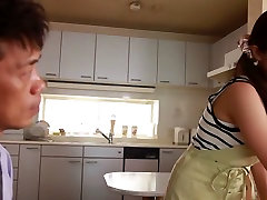 Horny son fingering mom slut Yuna Takenouchi in Exotic bbc cuckold worship real casting anal creampie Bathroom, MILFs scene