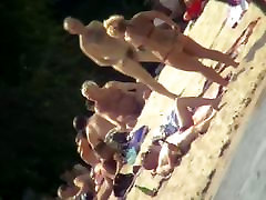 Naked tourists caught on beach tattoo futanari mom vt san relaxing and enjoying nudity