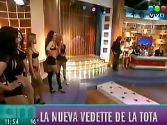 Upskirt show with insanely hot TV dancers