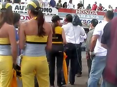 Race track hotties and their perfect asses on street brazilian girl xxx forced cam