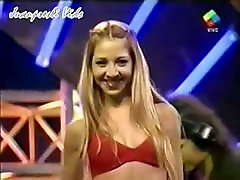 Upskirt xxx goda bog from a music TV show with sexy dancers