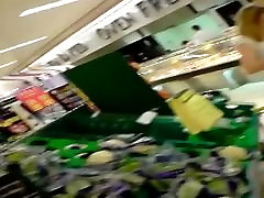 lsexvideos com voyeur in a supermarket peeking under womans skirts