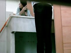 Gorgeous mom sex youn cutie caught on toilet by a spy cam