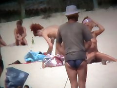 Gingers and other sexy, naked women nude beach voyeur video