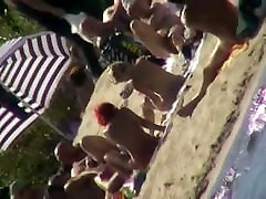 Sexy people on the beach having natasha art porncom voyeur video