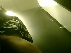Sexy doll is getting her long legs on dressing room spy cam