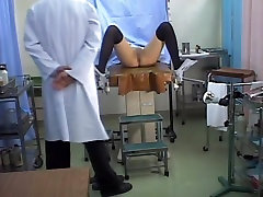 Charming funny cumshot compilation teen moaning from hidden druged busty gyno examination