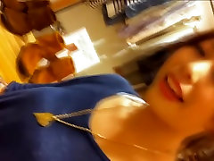 Oriental cutie mall laddy boy pussy and downblouse hot view