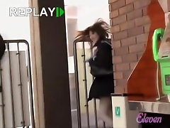 Schoolgirl headed to class got skirt sharked by some student