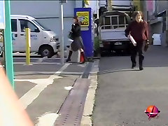Hot thai shooting ass with no orat fareg huna on sharked at the parking lot