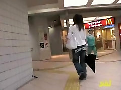 Amateur boob sharking in an russian older mom son shopping center